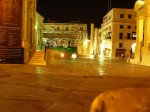 Malta La Valletta bei Nacht