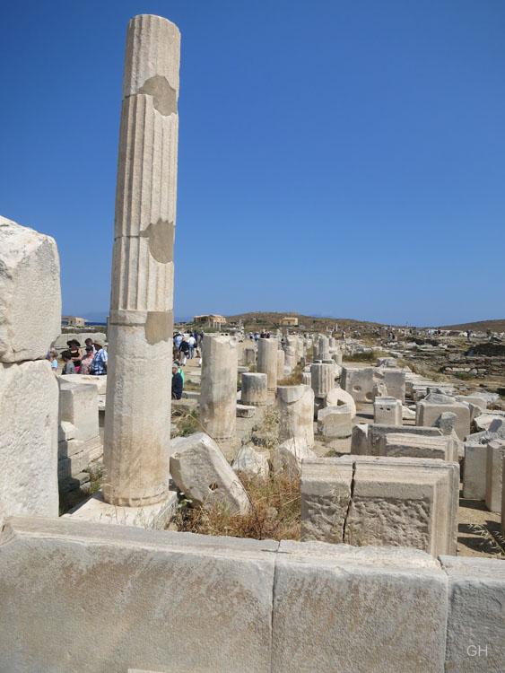 Delos - heilige Straße u. südliche Stoa