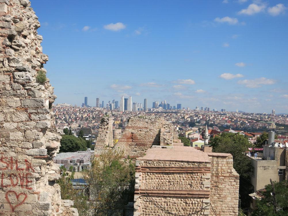 Istanbul - Theodosianische Landmauer